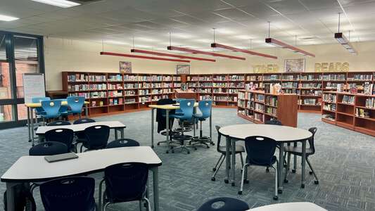Troup County High School Media Center in LaGrange