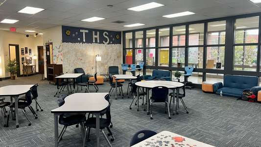 Troup County High School Media Center in LaGrange