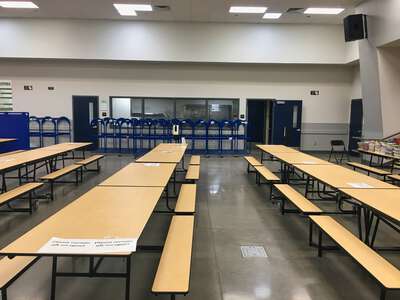 Denton Elementary School Multi Use Room in Visalia