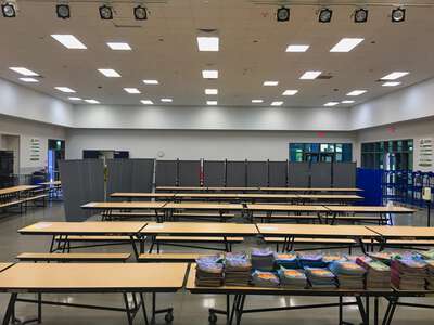 Denton Elementary School Multi Use Room in Visalia