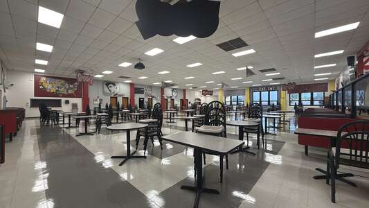 Carl Albert High School Cafeteria in Midwest City 2