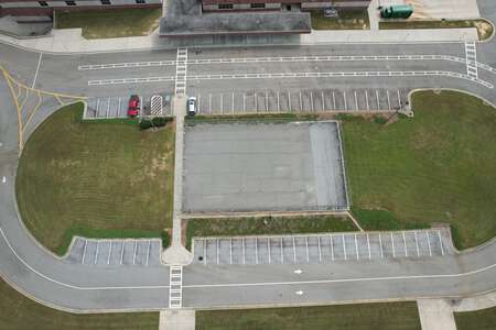 Twin Rivers Middle School Parking Lot - Rear in Buford