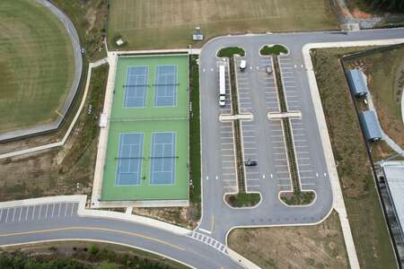 Parking Lot - Tennis Courts