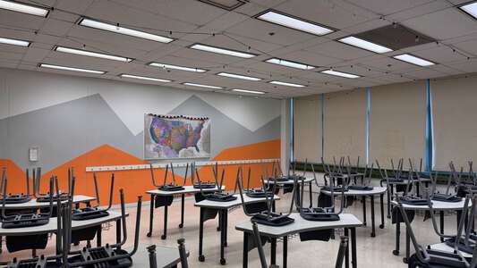 Orr Academy High School Classroom Standard in Chicago