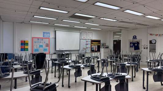 Orr Academy High School Classroom Standard in Chicago