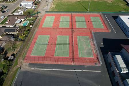 Lodi High School Tennis Courts in Lodi