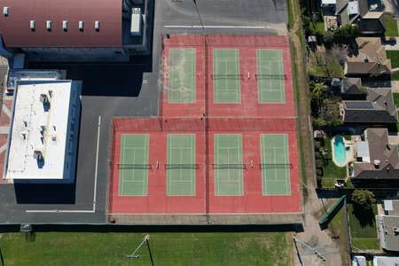 Lodi High School Tennis Courts in Lodi