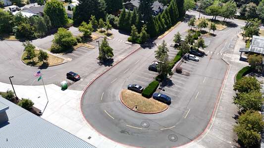 Mark Twain Elementary School Parking Lot in Kirkland