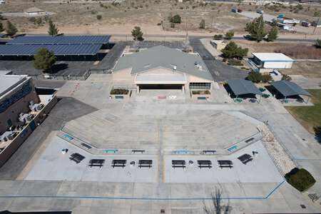 Quail Valley Middle School Amphitheater in Phelan