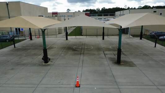 Liberty Pines Academy Outdoor Basketball Court in St. Johns 2