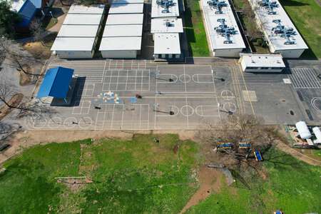 Sierra Enterprise Elementary School Outdoor Basketball Courts in Sacramento 2