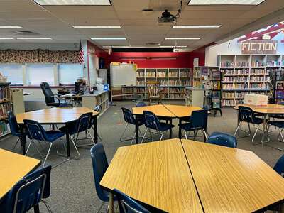 Progress Elementary School Library in Spokane Valley