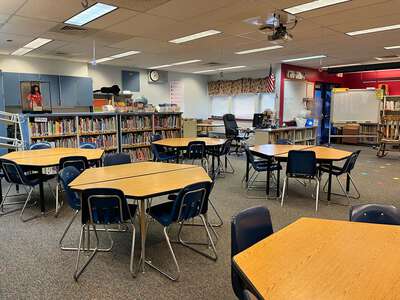 Progress Elementary School Library in Spokane Valley