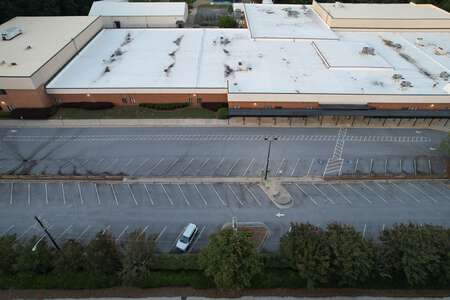 Simpson Elementary School Parking Lot - Main Front in Peachtree Corners