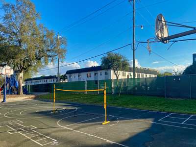 Harbordale Elementary School Outdoor Basketball Courts in Fort Lauderdale