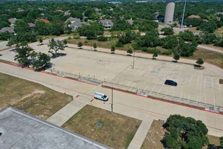 Pearson Ranch Middle School Parking Lot - Back Lot in Austin