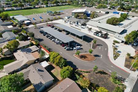 Joe Michell K-8 School Parking Lot in Livermore
