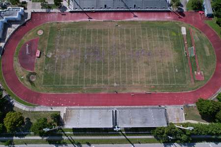 Deerfield Beach High School Football Stadium - Grass in Deerfield