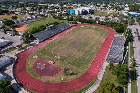 Deerfield Beach High School Football Stadium - Grass in Deerfield