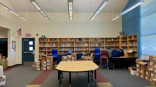 Lake Mathews Elementary School Library in Riverside