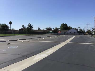 Edison Elementary School Parking Lot in Anaheim 1