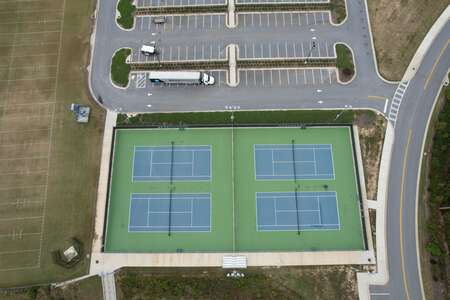 Seckinger High School Tennis Courts in Buford