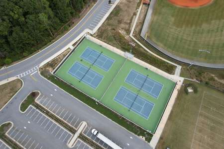 Seckinger High School Tennis Courts in Buford