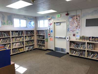 Natividad Elementary School Library in Salinas