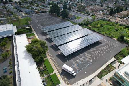 Tennyson High School Parking Lot - Students in Hayward