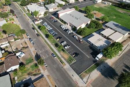 Mayfair Elementary School Parking Lot in Fresno 2