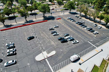 Ramona High School Parking Lot - Front in Riverside