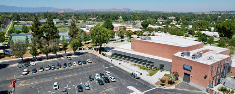 Ramona High School Parking Lot - Front in Riverside