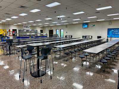 Pinckneyville Middle School Cafeteria in Peachtree Corners