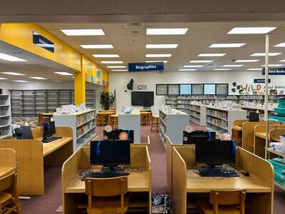 Caribbean K-8 Center Library in Miami