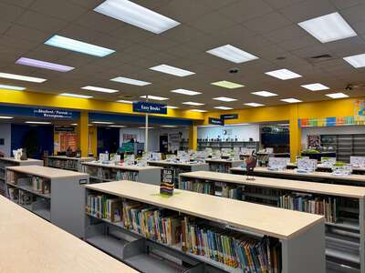 Caribbean K-8 Center Library in Miami