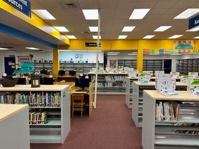 Caribbean K-8 Center Library in Miami