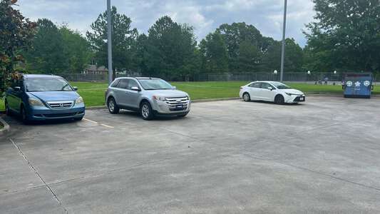 Capitol Elementary School Parking Lot - Back in Baton Rouge