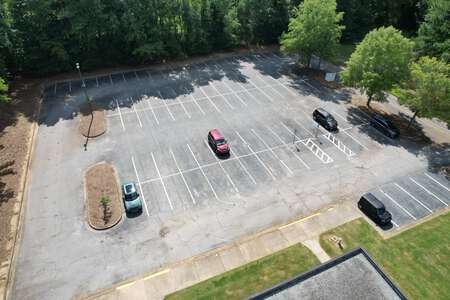 Suwanee Elementary School Parking Lot - Side (Large) in Suwanee