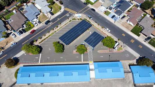 Conley-Caraballo High School Parking Lot - Front in Hayward