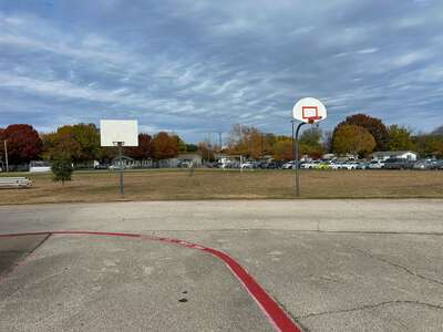 MH Moore Elementary School Outdoor Basketball Courts in Fort Worth