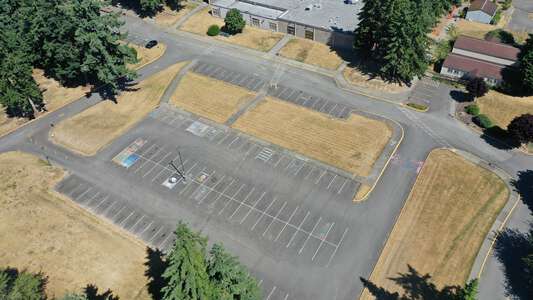 Decatur High School Parking Lot - Front in Federal Way