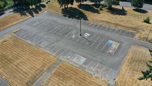 Decatur High School Parking Lot - Front in Federal Way