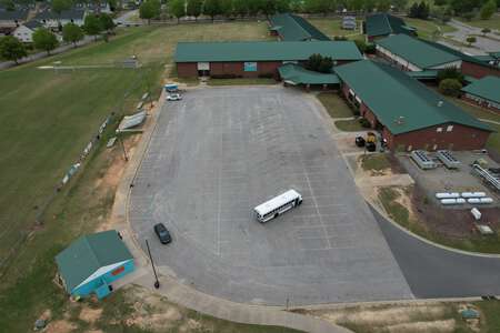 Riverwood Middle School Parking Lot - Back in Clayton