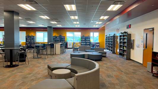 Lehigh Acres Middle School Library in Lehigh Acres