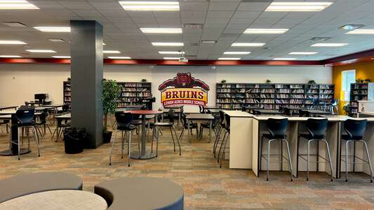 Lehigh Acres Middle School Library in Lehigh Acres