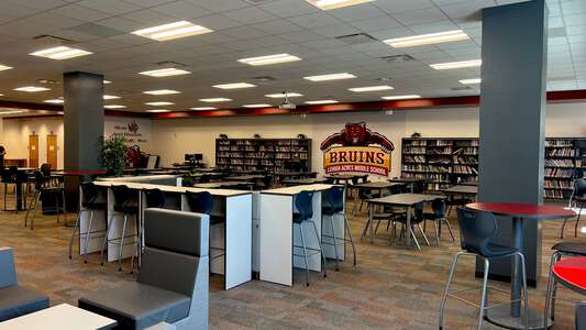 Lehigh Acres Middle School Library in Lehigh Acres
