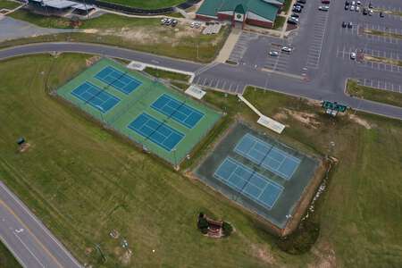 South Johnston High School Tennis Courts in Four Oaks 2
