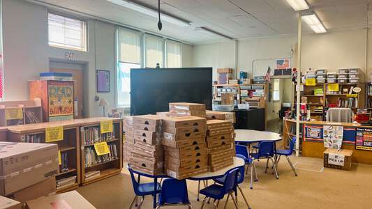 Highland Elementary School Library in Baton Rouge