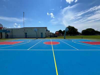 Royal Palm Elementary School Outdoor Basketball Courts in Miami