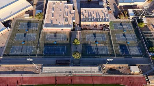Americas High School Tennis Courts in El Paso 2